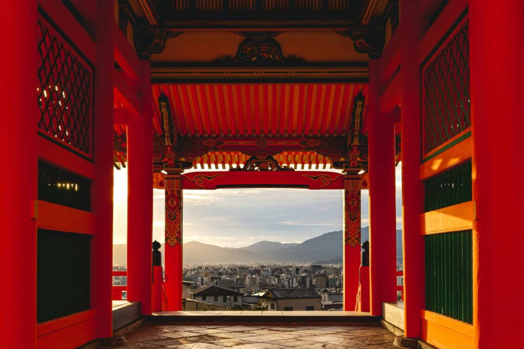 Sunset at Kiyomizu-Dera